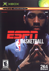 ESPN NBA Basketball PAL Xbox PAL box art